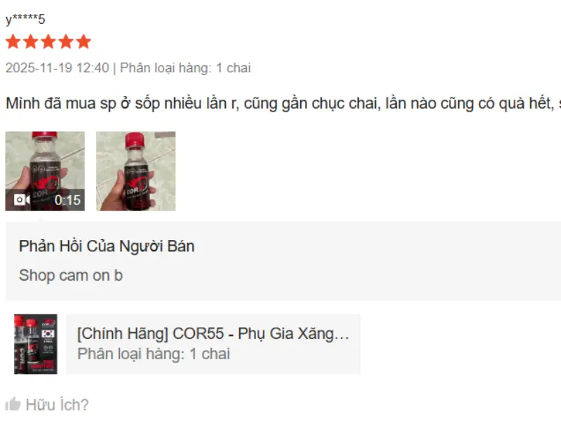 phu gia xang dau cor55 5