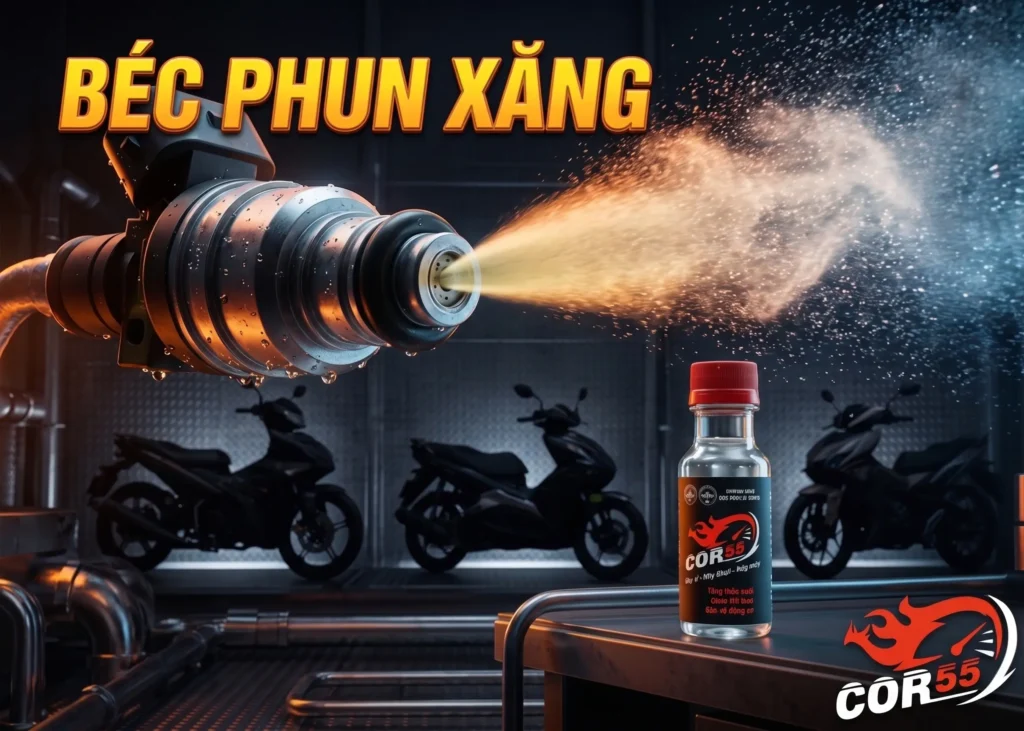 tìm hiểu béc phun xăng là gì cùng COR55