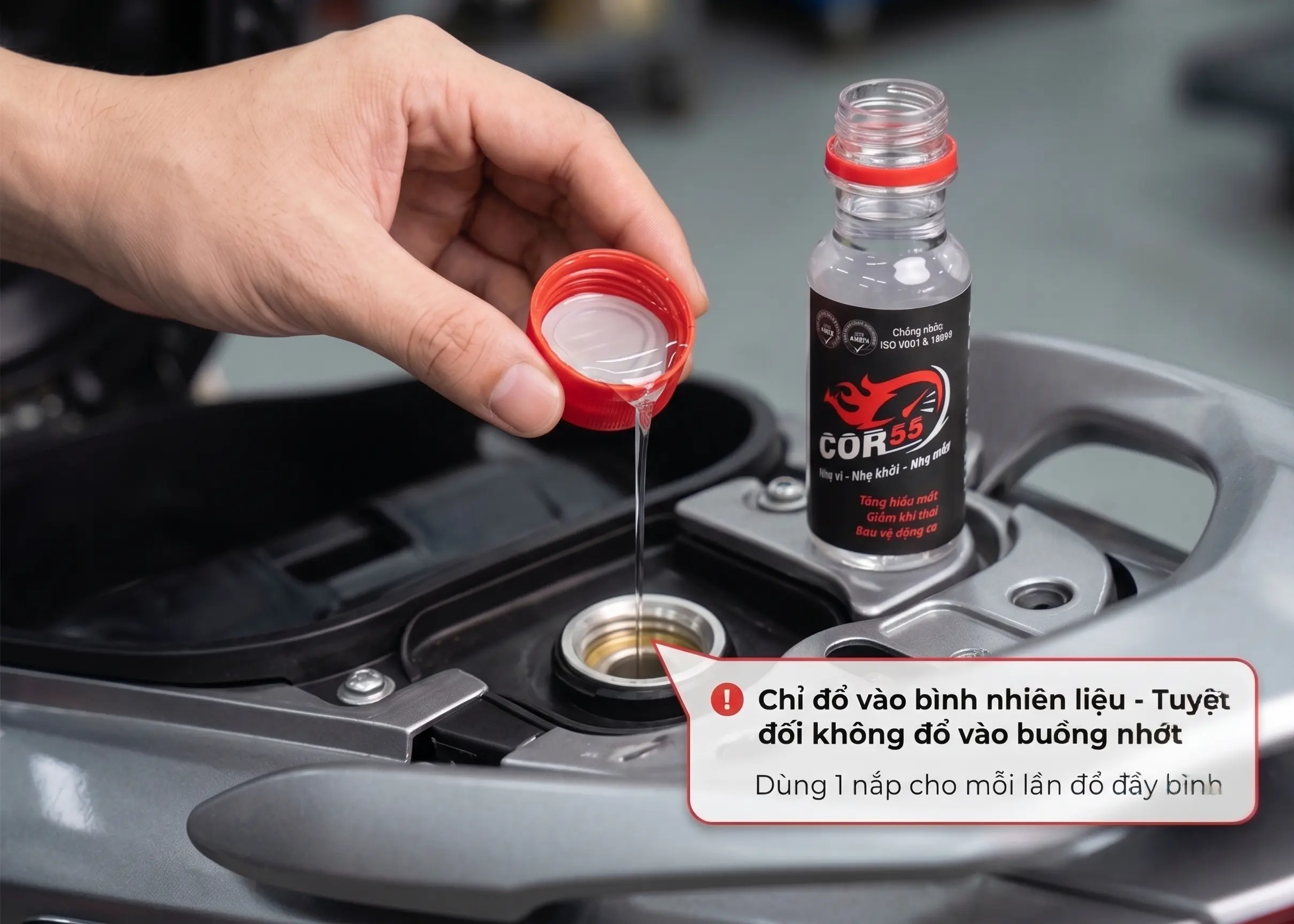Cách khắc phục xe máy hao xăng
