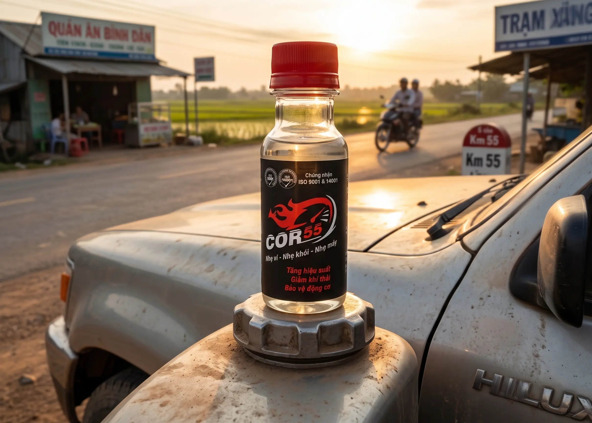 Không lo chi phí đăng kiểm xe bán tải và xe tải tại COR55