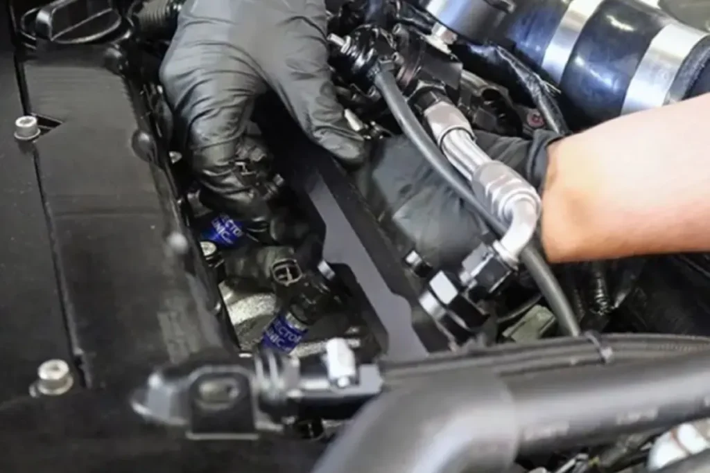 Giá vệ sinh kim phun buồng đốt ô tô