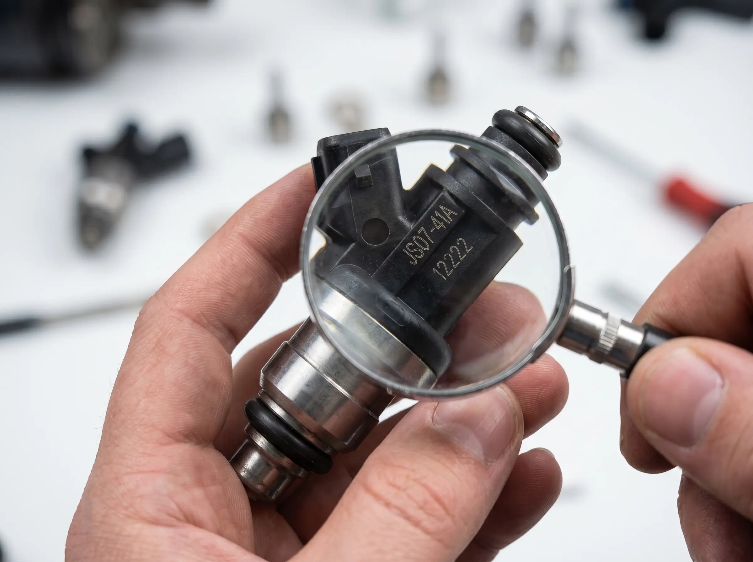 phân biệt kim phun ex 150 chính hãng và kim phun nhái