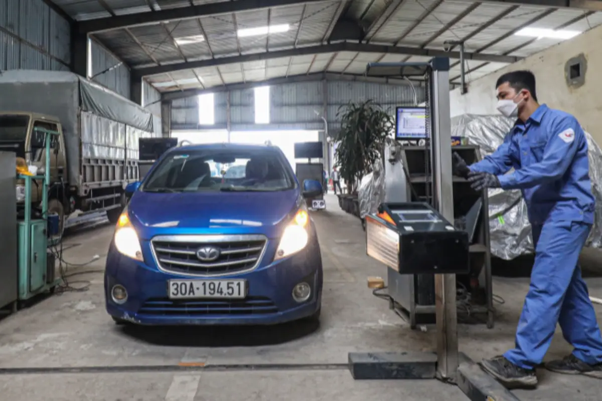 Thời gian đăng kiểm xe ô tô