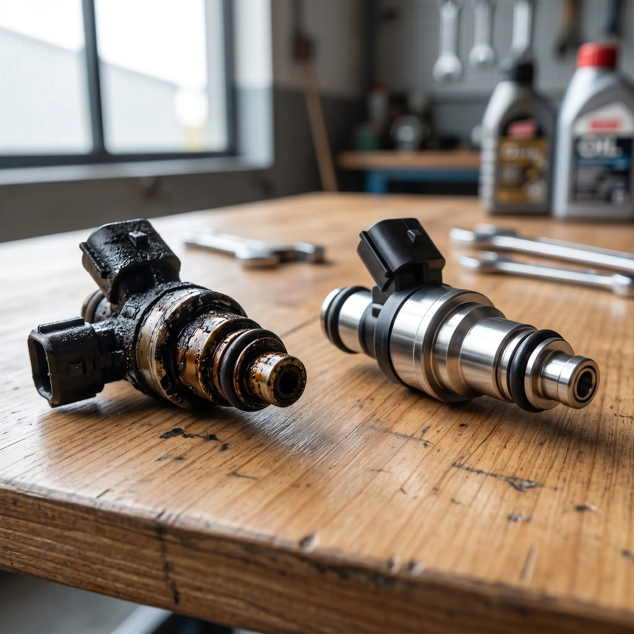 Dấu hiệu béc phun xăng bị bẩn