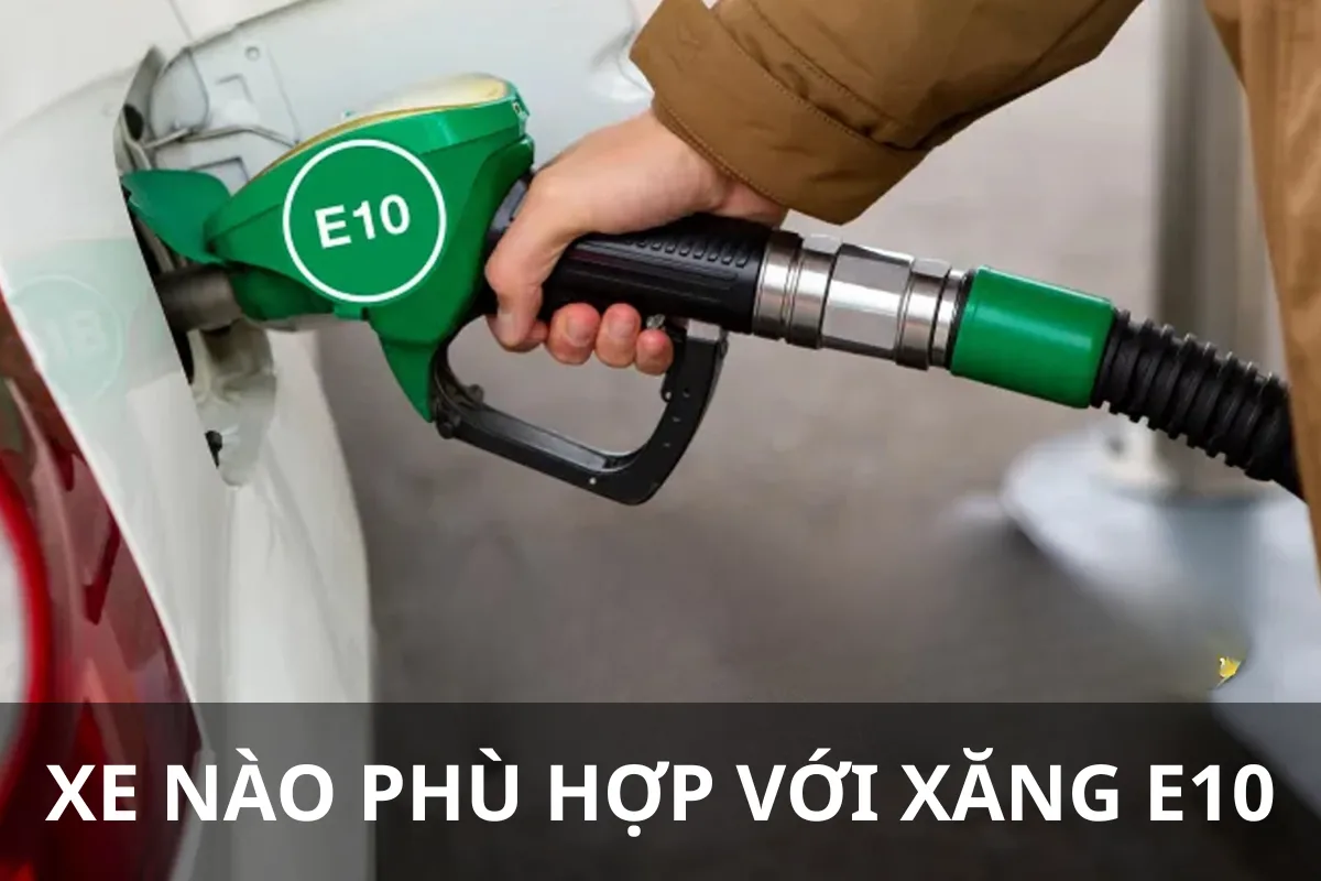 Xe nào phù hợp với phụ gia xăng dành cho e10