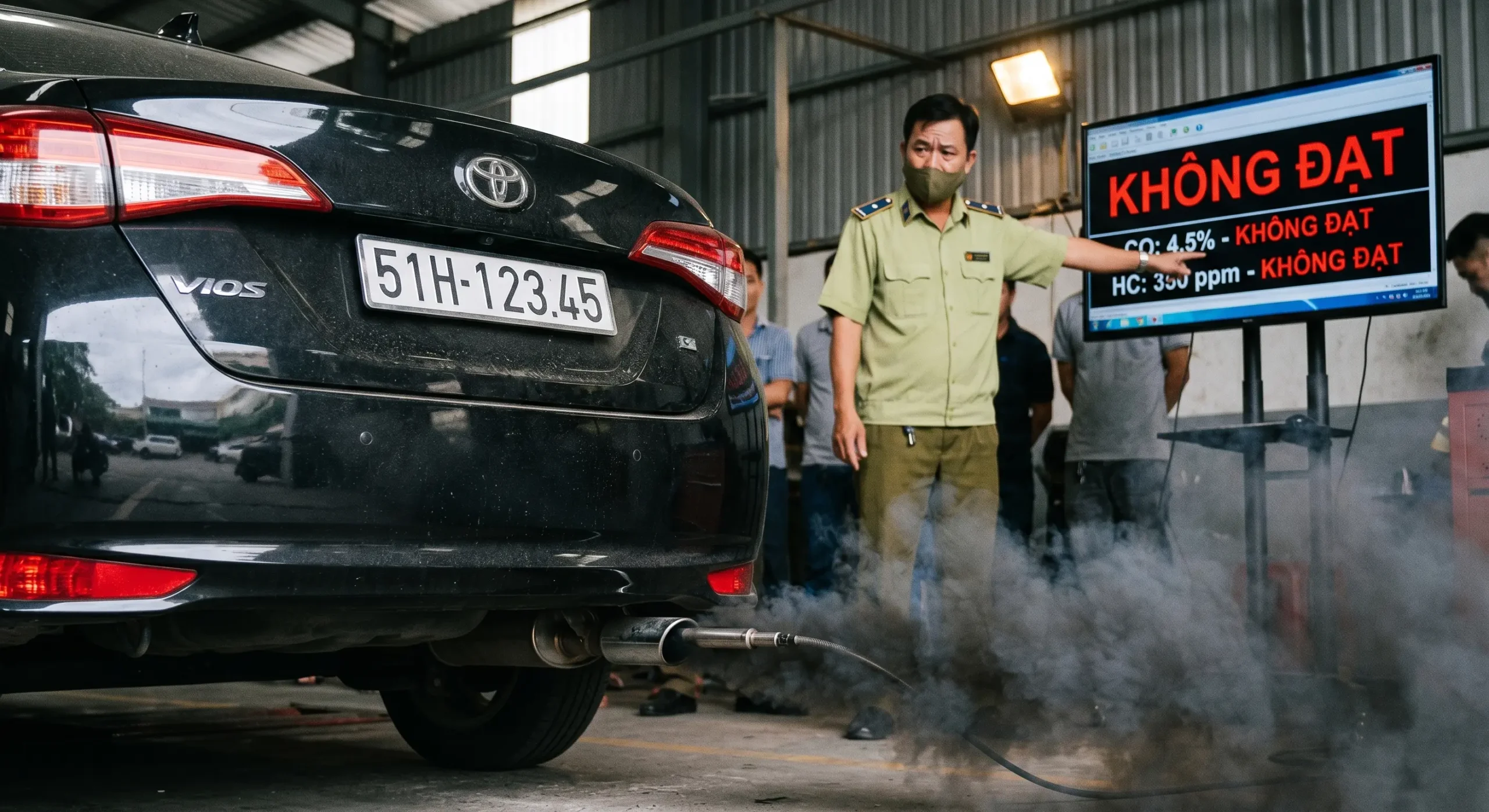 Lệ phí đăng kiểm xe ô tô