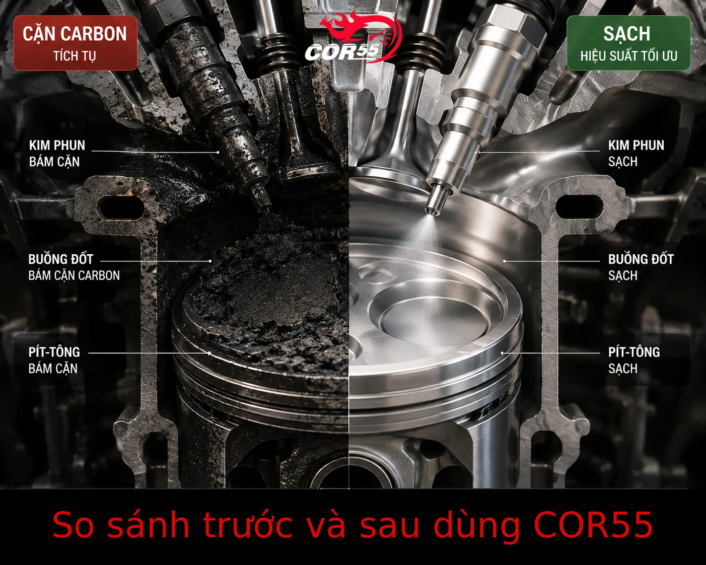 COR55 Giúp Gì Khi Xe Chuyển Sang Xăng E10.