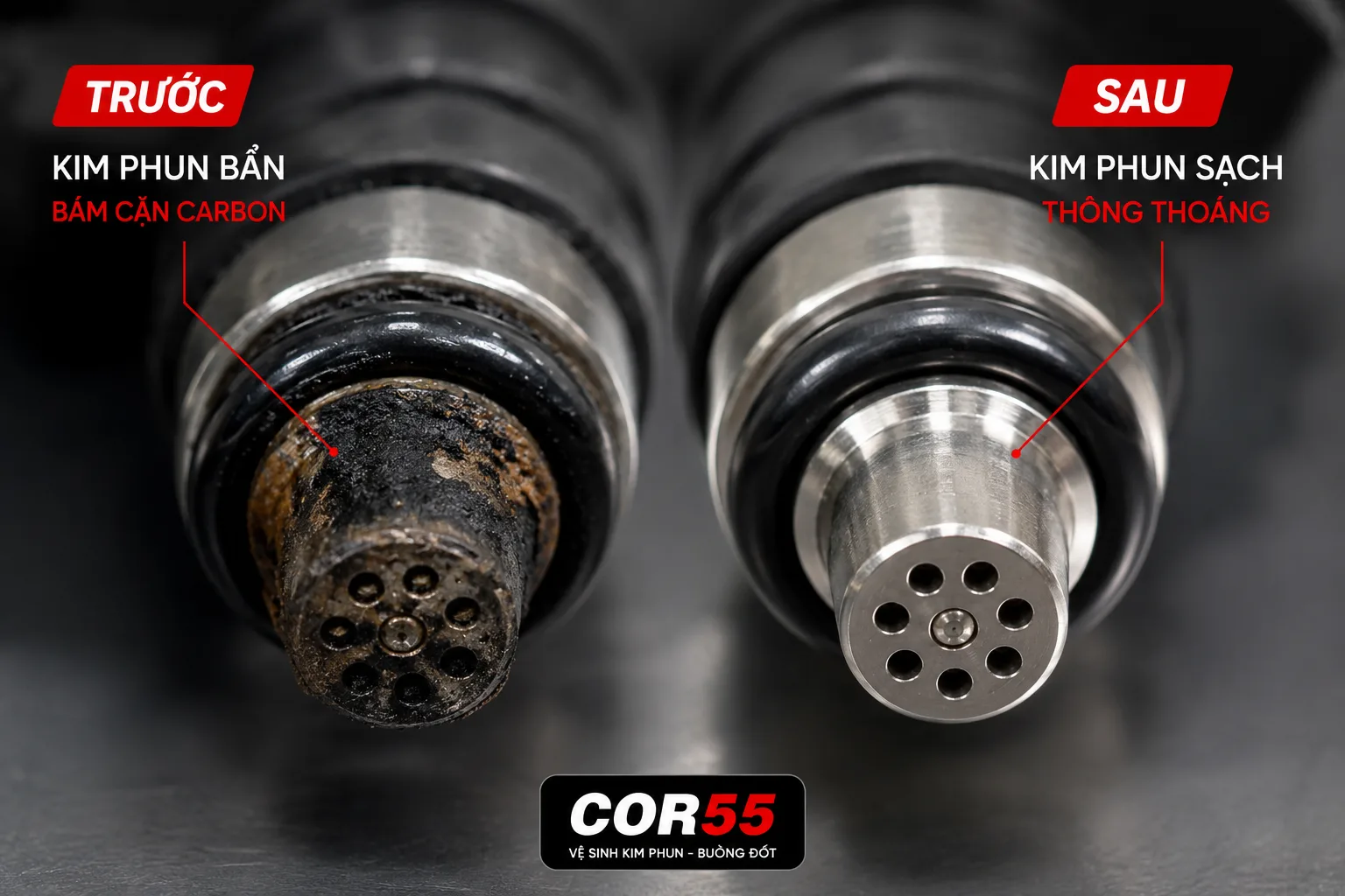 5 dấu hiệu kim phun Sirius đang có vấn đề