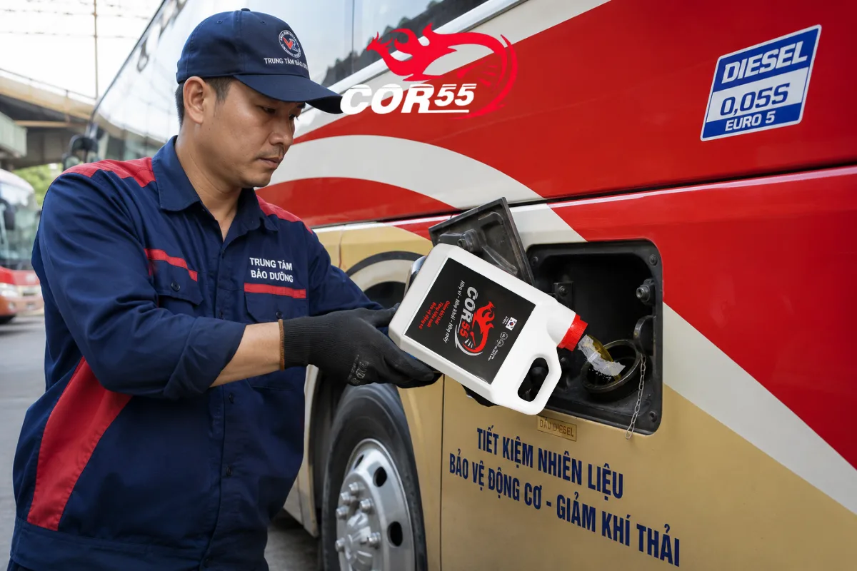 Xe khách rớt kiểm tra khí thải – nguyên nhân và cách xử lý