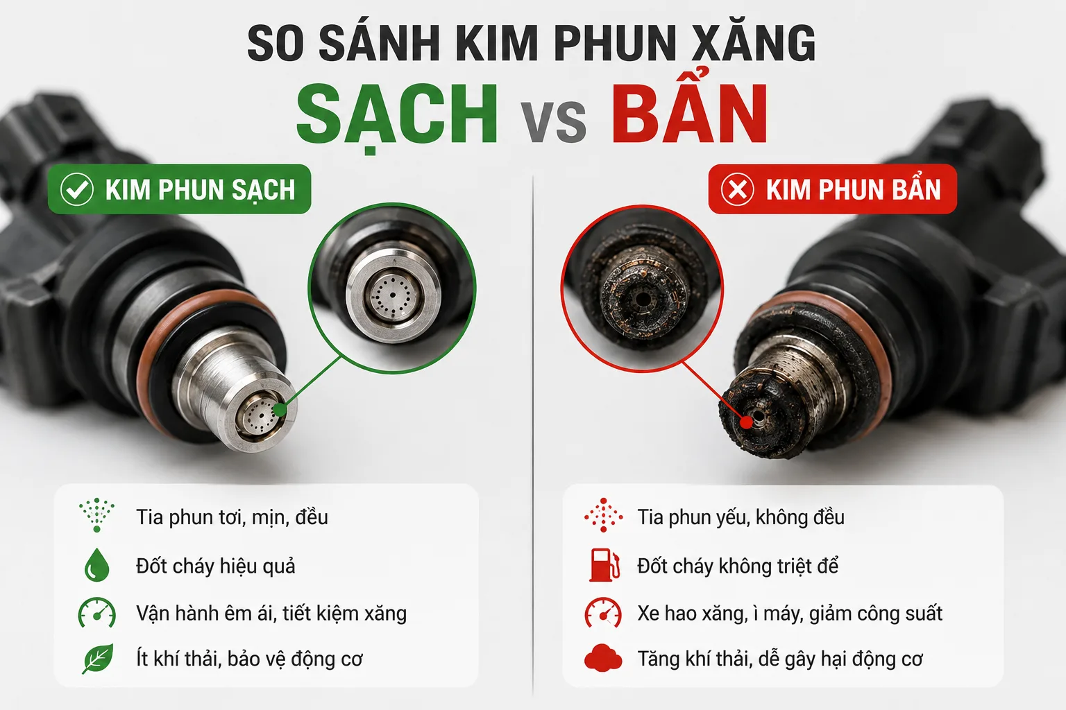 Ống dẫn xăng bị rò rỉ có biểu hiện gì
