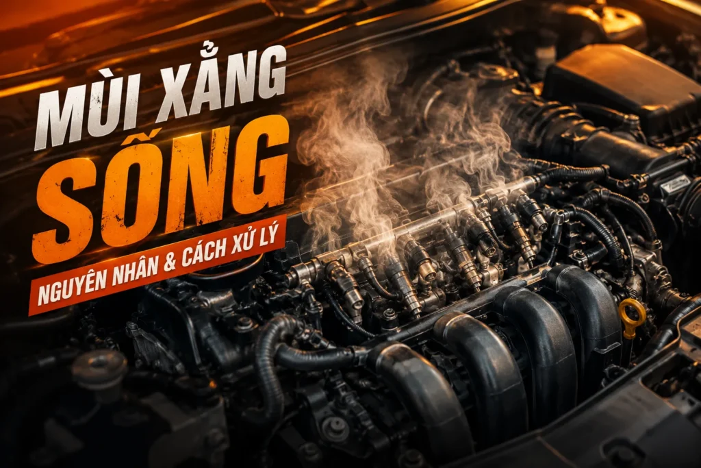 Xe Có Mùi Xăng Sống_ 7 Nguyên Nhân Phổ Biến Và Cách Xử Lý Triệt Để